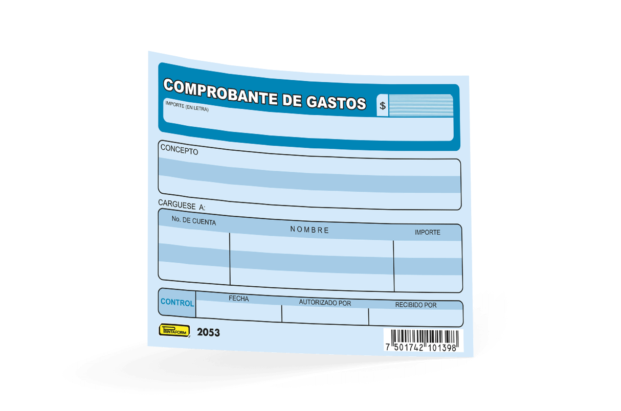 Comprobante De Gastos - Printaform