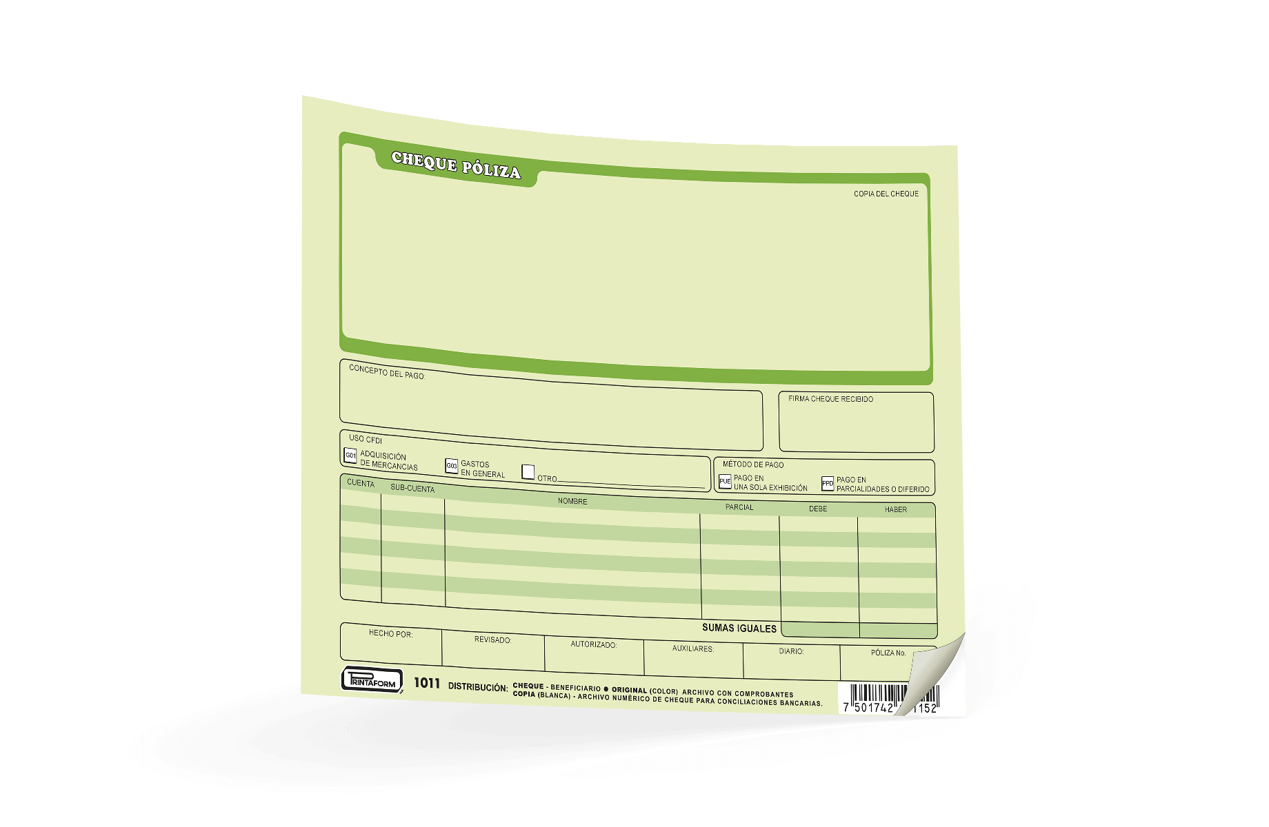 Cheques P Liza Printaform