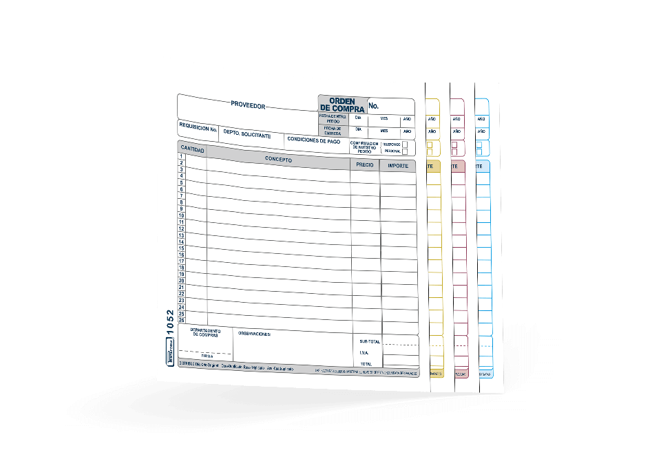 Orden De Compra Printaform 1113