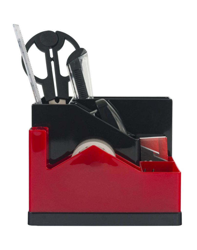 S-118-01 Organizador giratorio de escritorio rojo_03