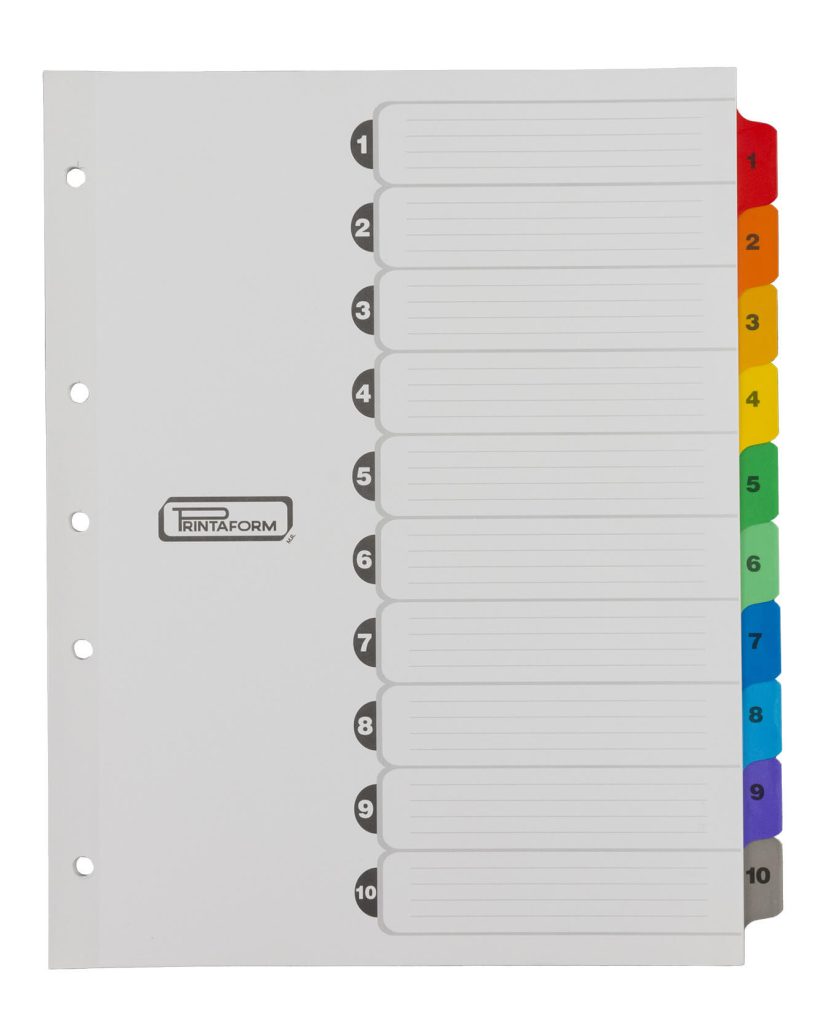 SPBL10 Separadores Premium – Con texto – 10 pestañas_01