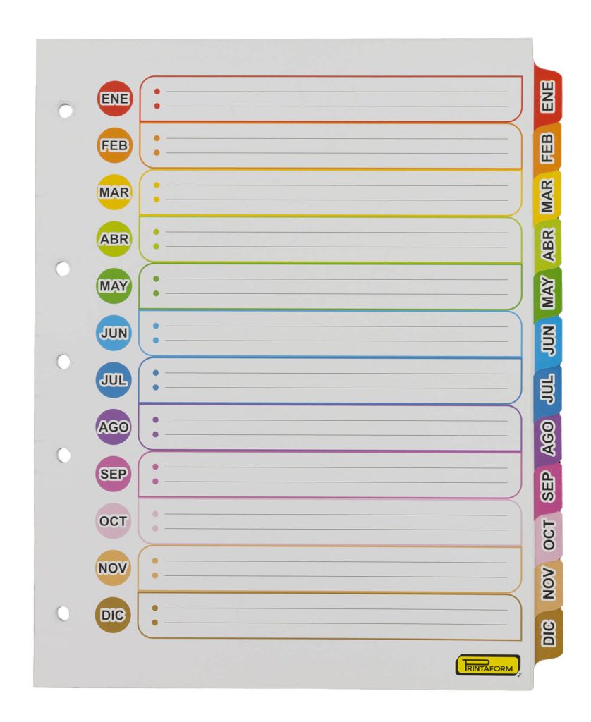 SPBL12ME Separadores Económico – Con texto por MES – 12 pestañas_01