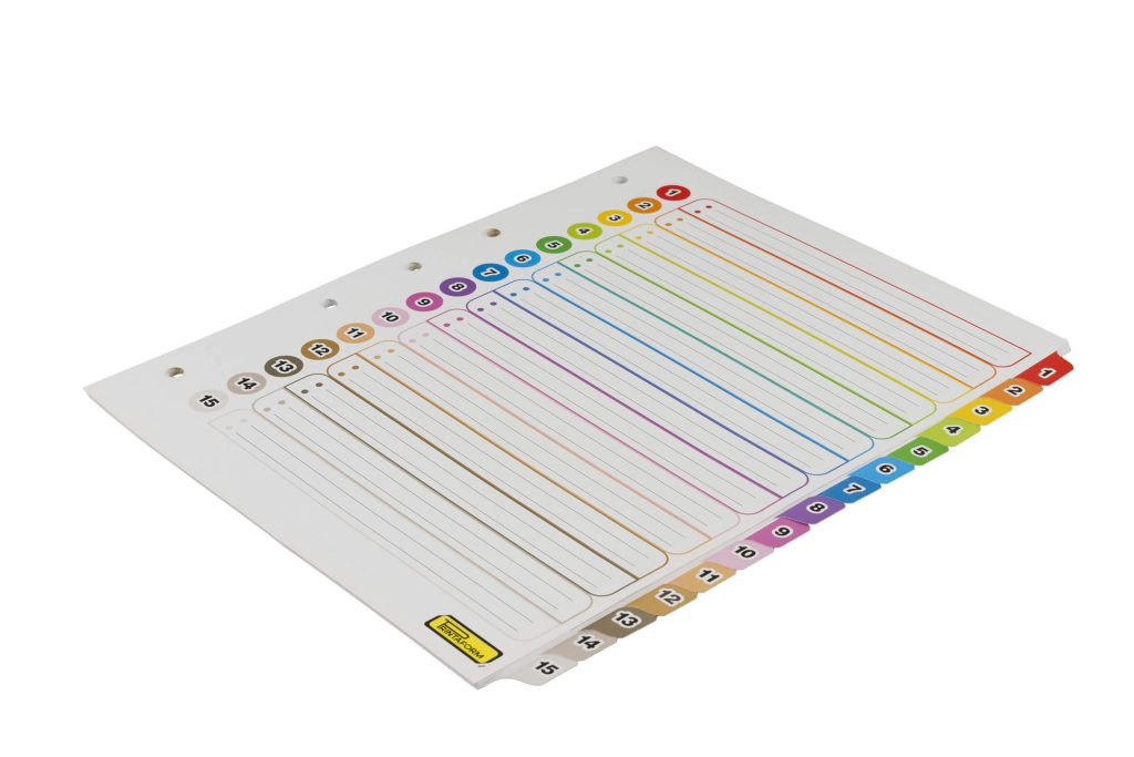 SPBL15E Separadores Económico – Con texto – 15 pestañas_02