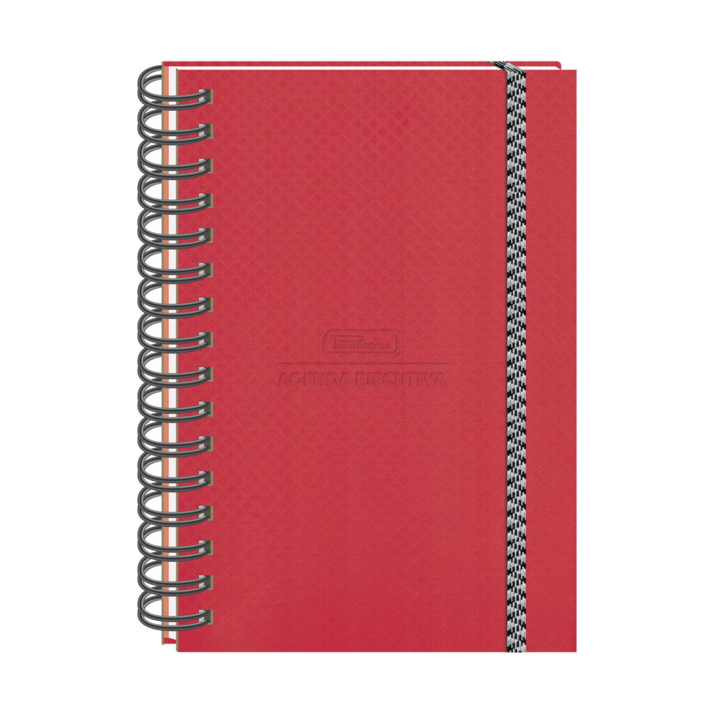 7203PL-roja-Agenda ejecutiva