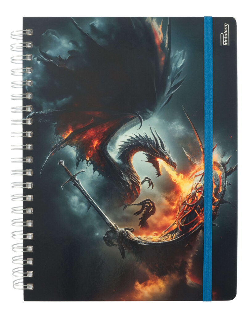 01_Libreta Mitica Dragon de Fuego Universitaria