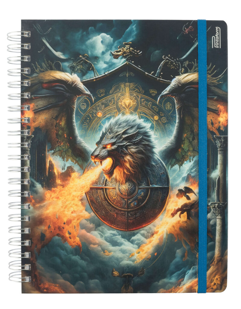 01_Libreta Mitica Leon de Fuego Universitaria