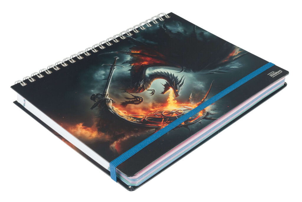 02_Libreta Mitica Dragon de Fuego Universitaria