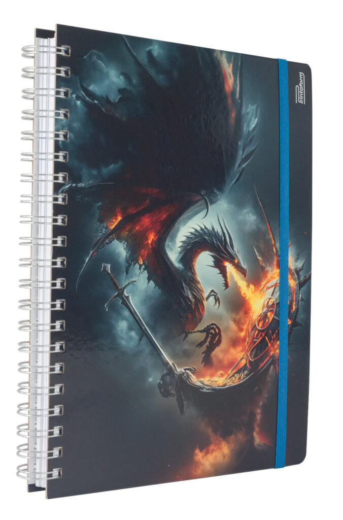 03_Libreta Mitica Dragon de Fuego Universitaria